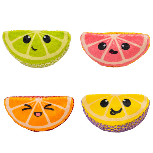 Catstages Fruit Wedges Cat Toys - 4pack