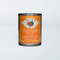 A 12 oz can of Fromm Four-Star Shredded Chicken in Gravy wet dog food.