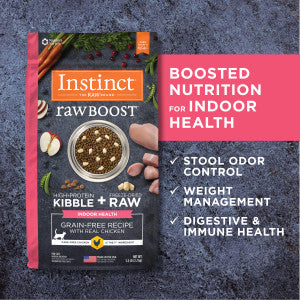 Instinct Raw Boost Indoor Raw + Kibble Dry Cat Food - Chicken - 5.1lb Bag