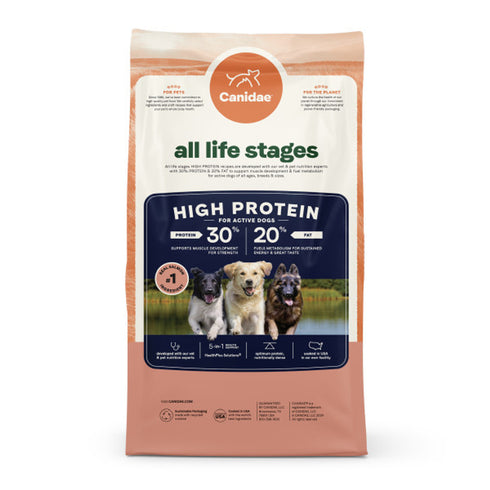 Canidae All Life Stages High Protein Dry Dog Food - Salmon & Ancient Grains - 4lb Bag