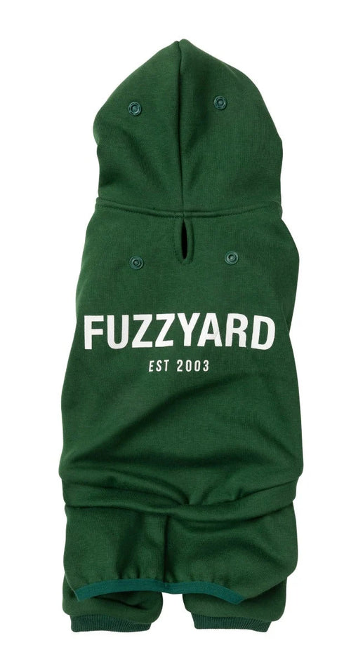 FuzzYard Dog Track Suit - Size 2 - Green