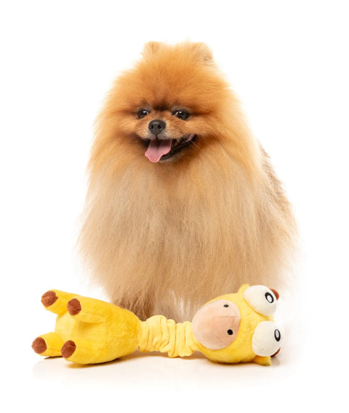 Fuzzyard Neckholas The Giraffe Plush Dog Toy