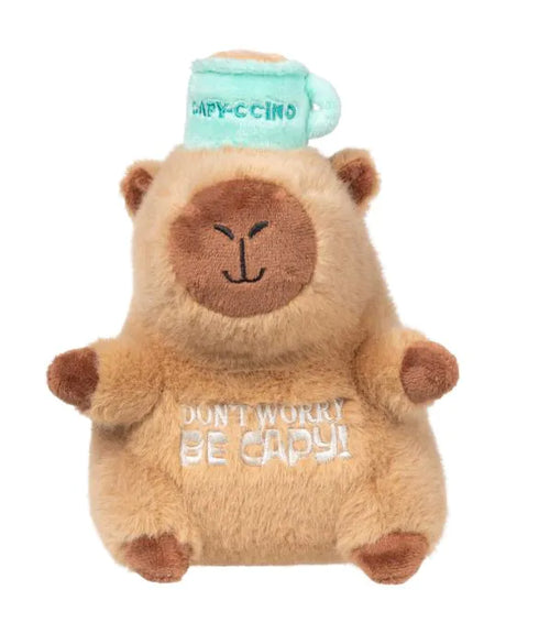 Fuzzyard Capy-CCino Plush Dog Toy