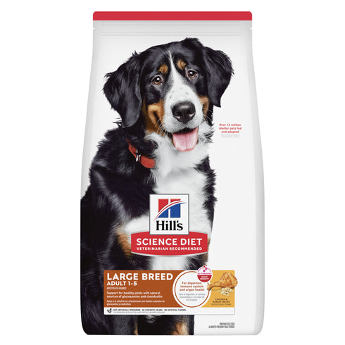 Hill's Science Diet Adult 1-5 Large Breed Dry Dog Food - Chicken & Barley - 35lb Bag