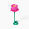 Giddy Kitty Purrsuits Springy Flower Cat Toy - Playful Poppy Pink
