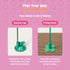 Giddy Kitty Purrsuits Springy Flower Cat Toy - Playful Poppy Pink