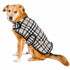 Chilly Dog Blanket Dog Coat - Medium - Steel Tartan Plaid