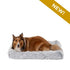 Tall Tails Cuddle Crate Dog Bed - Gray - Medium