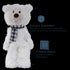 Tall Tails Stuffless Polar Bear Dog Toy - 20"