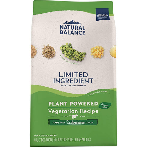 Natural Balance Plant Powered Vegetarian Dog Food 24lb - Poudre Pet and Feed Supply