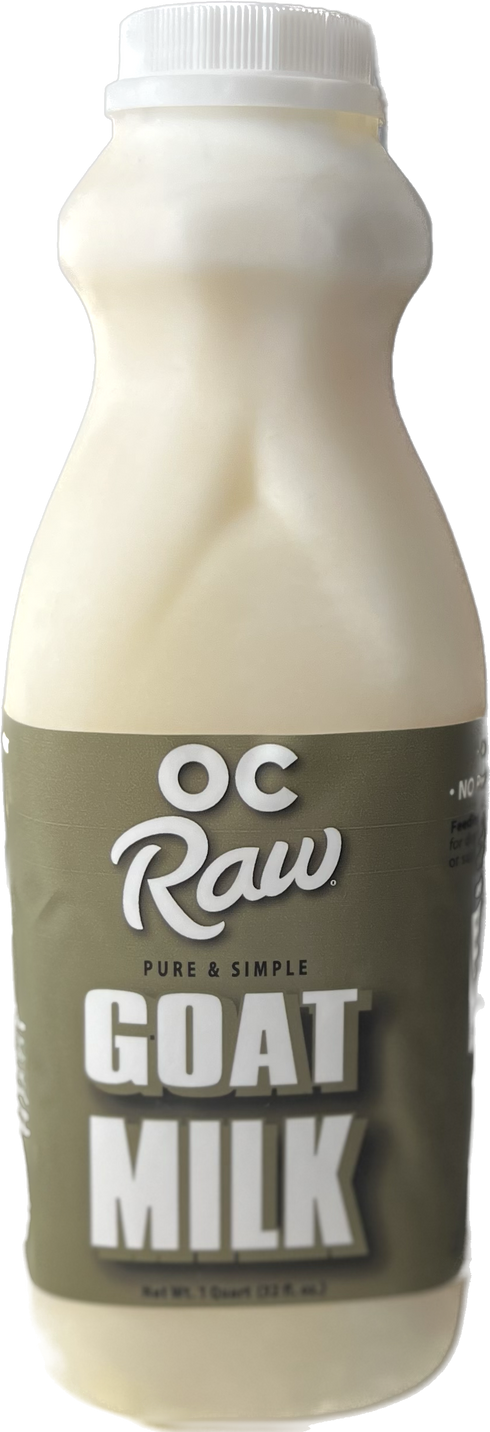 OC Raw Frozen Goat Milk For Dogs - 1 Pint