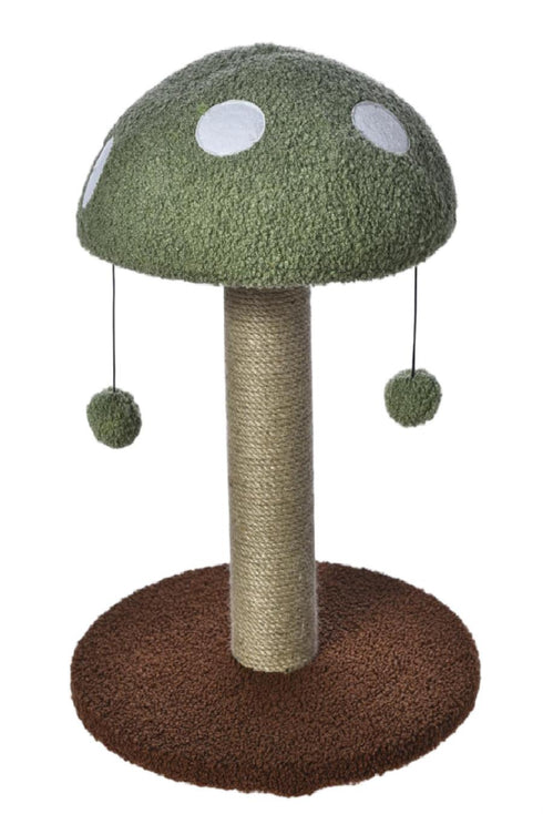 Max & Marlow Cat Scratching Post - Mushroom