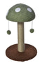 Max & Marlow Cat Scratching Post - Mushroom