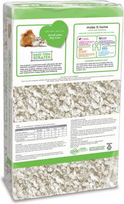 Carefresh Natural Paper Bedding Gray Foe Small Animals - 23L - White