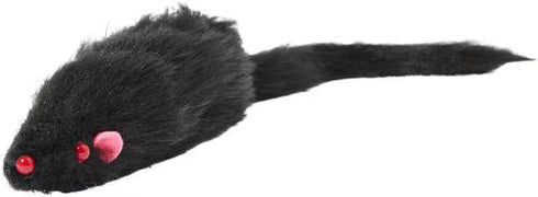 Amazing Pet Real Fur Mouse Cat Toy - 2"