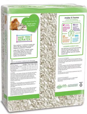 Carefresh Natural Paper Bedding Gray Foe Small Animals - 30L - White