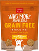 Cloud Star Wag More Grain Free Biscuits Dog Treats - Peanut Butter & Apple - 2.5lb Bag