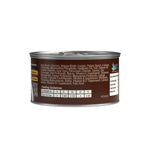 Lotus Pet Just Juicy Wet Cat Food - Venison Stew - 2.5oz Can