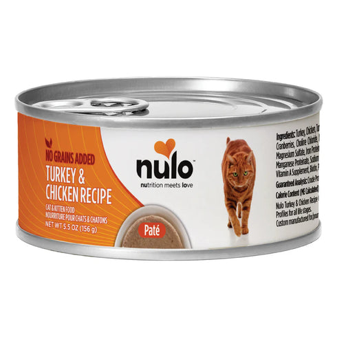 Nulo FreeStyle Pate Wet Cat Food - Turkey & Chicken - 5.5oz Can