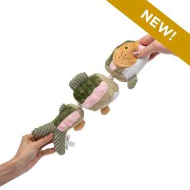 Tall Tails Jointed Trout Dog Toy -14"