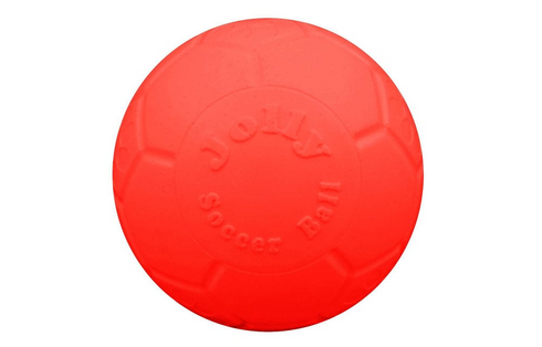 JOLLY PETS KING WHOLESALE SOCCER BALL 8" ORANGE IWE-0002258 - Poudre Pet and Feed Supply