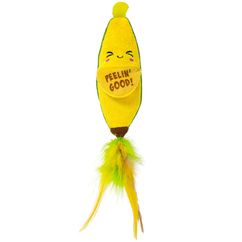 Catstages Kicker Peelin' Good Banana Cat Toy