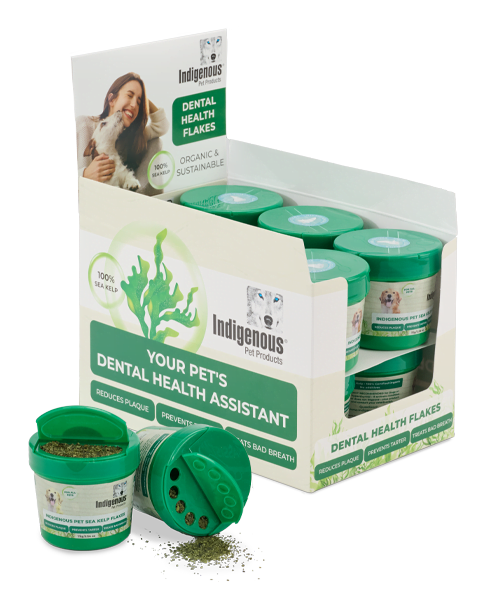 Indigenous Sea Kelp Dental Support For Dogs - 2.54oz Shake Bottle