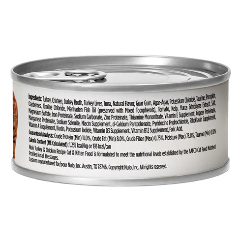 Nulo FreeStyle Pate Wet Cat Food - Turkey & Chicken - 5.5oz Can