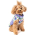 Chilly Dog Knitted Dog Sweater - X-Small - Lavender Flowers
