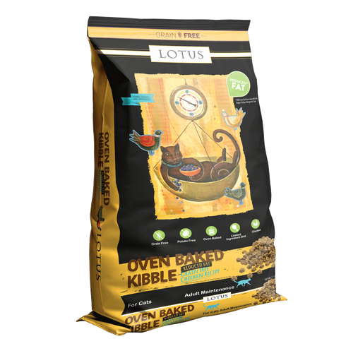 Lotus Pet Food Low Fat Dry Cat Food - Chicken - 2.2lb Bag
