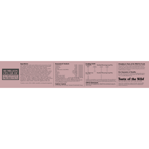 Taste of the Wild Lowland Creek Dry Cat Food - Roasted Quail & Duck - 14lb Bag