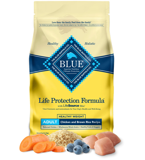 Blue Buffalo Life Protection Formula Healthy Weight Dry Dog Food - Chicken & Brown Rice - 5lb Bag