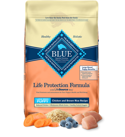 Blue Buffalo Life Protection Formula Puppy Large Breed Dry Dog Food - Chicken & Rice - 30lb Bag