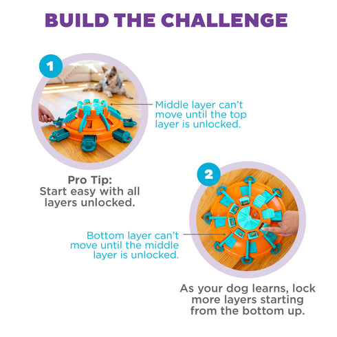 Outward Hound Tower Of Treats TNT Interactive Dog Toy