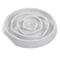 Messy Mutts Interactive Slow Feed For Dogs or Cats - Grey - 1.75 Cup Capacity