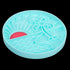 Messy Mutts Interactive Lick Bowl - 8" - Teal Beach Scene