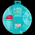 Messy Mutts Interactive Lick Bowl - 8" - Teal Beach Scene