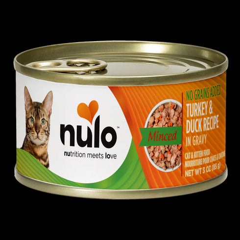 Nulo FreeStyle Minced Wet Cat Food - Turkey & Duck - 3oz Can