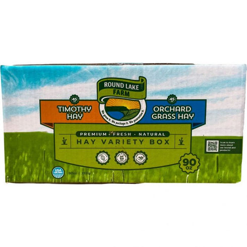 Round Lake Farm Timothy & Orchard Grass Hay 90oz - Poudre Pet and Feed Supply
