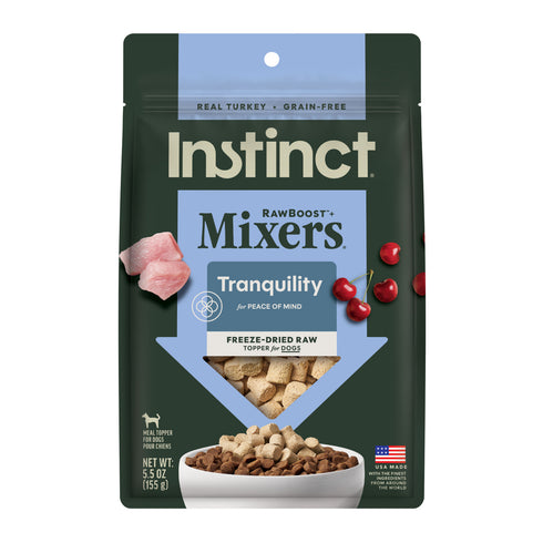 Instinct Raw Boost Mixers Tranquility Dog Food Topper - Turkey - 5.5oz Pouch