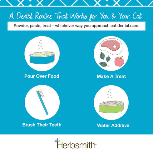 Herbsmith Cat Breath Dental Support - 75g Powder