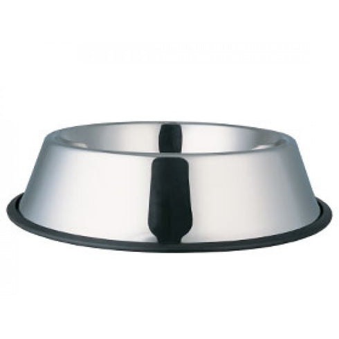 Indipets No-Tipping Dog Bowl - Black - 32oz