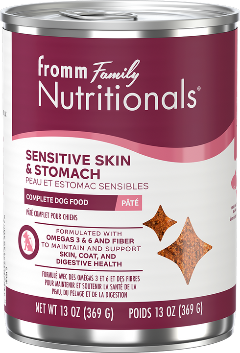 Fromm Nutritionals Sensitive Skin & Stomach Wet Dog Food - Salmon -