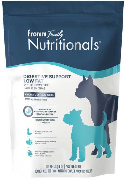 Fromm Nutritionals Digest Support & Low Fat Dry Dog Food - Chicken & Oatmeal - 26lb Bag