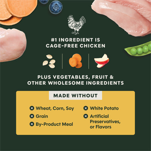 Instinct RawBoost Grain Free Dry Dog Food - Chicken - 3.5lb Bag