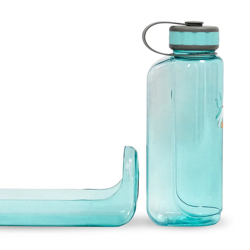 Olly Dog OllyBottle Dog Water Bottle - 1 Liter - Aqua Blue