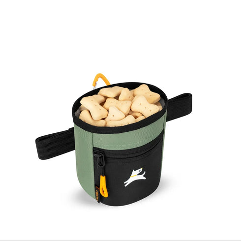 Olly Dog Goodie Treat Bag Dog Treat Pouch - Olivine