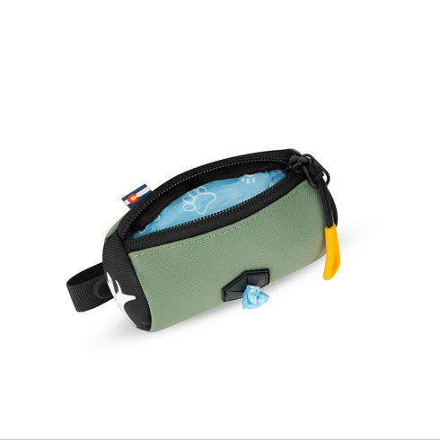 Olly Dog Scoop Pick Up Poop Bag Dispenser - Olivine