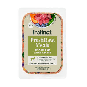 Instinct FreshRaw Meals Frozen Raw Dog Food - Lamb - 16oz Package