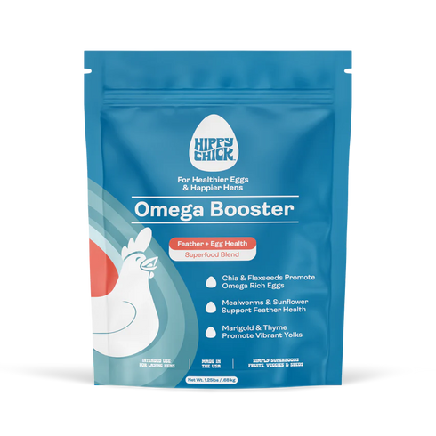Hippy Chick Omega Booster Chicken Supplement - 1.25lb Bag